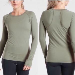 Athleta Momentum Seamless Longsleeve Top